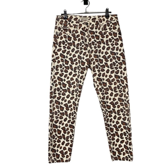 Scotch & Soda Denim - Scotch and soda animal print low rise jeans